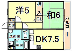 阪急今津線 門戸厄神駅 徒歩14分