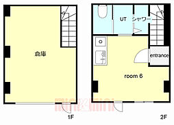 ラフマート今津 ワンルームの間取図画像