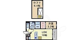 フルール1  ｜ 兵庫県尼崎市御園２丁目3番31号（賃貸アパート1LDK・2階・33.34㎡） その2