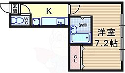 間取図画像 1K
