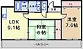 ヴィラアルデール1階6.9万円
