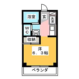 間取図画像 ワンルーム