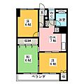 蓮見マンション3階7.2万円