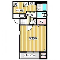 アルテハイム弐番館 205号室 ｜ 埼玉県川越市新宿町６丁目17-28（賃貸アパート1K・2階・26.40㎡） その2