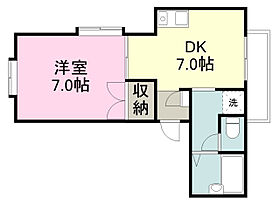 メゾンFITNESS  ｜ 埼玉県川越市豊田町２丁目（賃貸アパート1DK・2階・33.84㎡） その2