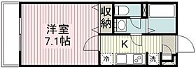 リブリ・川越旭町  ｜ 埼玉県川越市旭町１丁目（賃貸マンション1K・3階・23.18㎡） その2