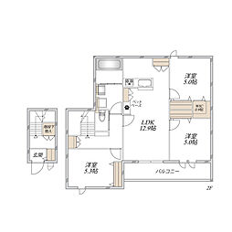 Tilios 3LDKの間取図画像