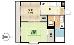 第2ＫＩビル 402号室 ｜ 埼玉県入間郡三芳町大字藤久保266-4（賃貸マンション2K・4階・36.00㎡） その2