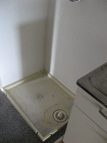 画像10:洗濯機置き場です。