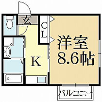 京OHBUIII 201 ｜ 京都府京都市左京区田中東春菜町20-3,20-4,20-7（賃貸マンション1K・2階・26.46㎡） その2