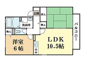 セジュール州見台B棟  ｜ 京都府木津川市州見台３丁目（賃貸アパート2LDK・2階・53.70㎡） その2