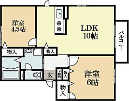 京都府宇治市広野町東裏（賃貸アパート2LDK・2階・50.00㎡） その2