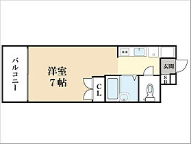 ロイヤルコート京田辺  ｜ 京都府京田辺市東古森（賃貸マンション1K・3階・20.16㎡） その2