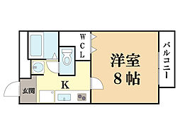 ウィン京田辺II 2階/-