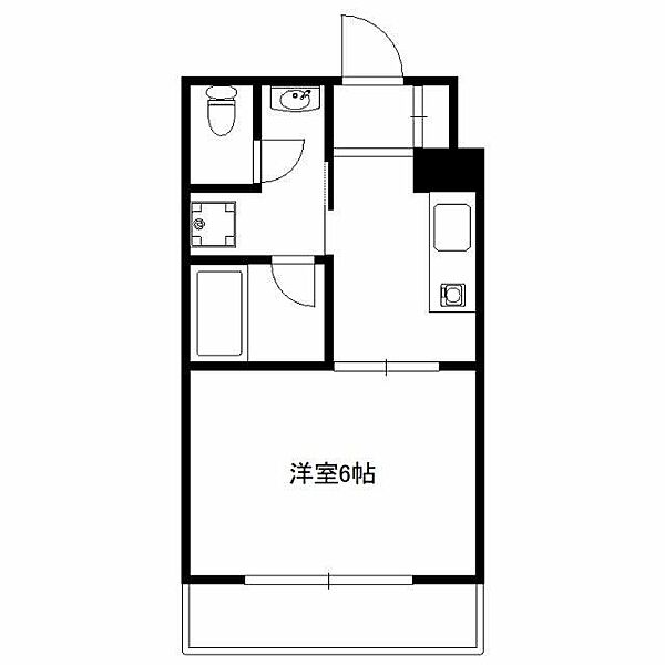 レフィーニ大宮盆栽町 ｜埼玉県さいたま市北区盆栽町(賃貸マンション1K・4階・24.30㎡)の写真 その2