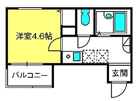 MELDIA北与野V  ｜ 埼玉県さいたま市中央区下落合4丁目11-7-1（賃貸アパート1K・2階・17.80㎡） その2