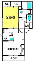 Alfieri  ｜ 埼玉県さいたま市浦和区上木崎4丁目9-32-10（賃貸アパート1LDK・1階・40.04㎡） その2