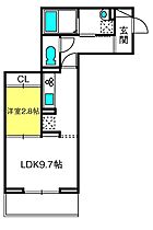 ディール北浦和I  ｜ 埼玉県さいたま市浦和区北浦和5丁目8-1（賃貸アパート1LDK・2階・34.00㎡） その2