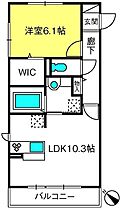 クレール原新町  ｜ 埼玉県上尾市原新町22-2（賃貸アパート1LDK・2階・41.73㎡） その2