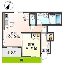 Casa delle rose  ｜ 埼玉県さいたま市中央区本町東4丁目9-21（賃貸アパート1LDK・1階・37.07㎡） その2