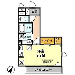 間取図画像 ワンルーム