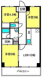 STレジデンス 3LDKの間取図画像