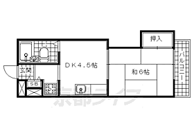 京都府宇治市五ヶ庄一里？（賃貸アパート1DK・2階・26.44㎡） その2