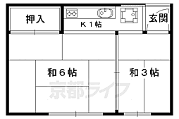 木谷アパート 1階/1