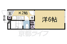 レオパレスＫＯＨＡＮ 205 ｜ 滋賀県大津市本堅田2丁目（賃貸アパート1K・2階・19.87㎡） その1