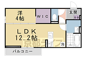 メゾンクレール瀬田北 203 ｜ 滋賀県大津市大萱6丁目（賃貸アパート1LDK・2階・41.86㎡） その2