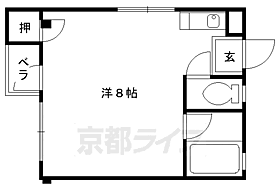 セザール京洛 101 ｜ 京都府京都市東山区大仏南門通大和大路東入ル四丁目東瓦町（賃貸マンション1R・1階・18.00㎡） その2