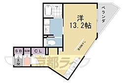 ＣＡＳＡａ　ＯＴＳＫＹＯ 2階ワンルームの間取り