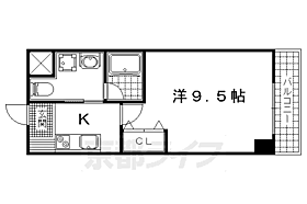 Ｒ－IIコート 202 ｜ 滋賀県大津市中央4丁目（賃貸マンション1K・2階・27.00㎡） その2