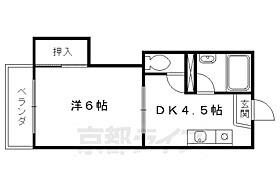 グリーンボロウ 102 ｜ 京都府京都市東山区今熊野剣宮町（賃貸アパート1DK・1階・25.00㎡） その2