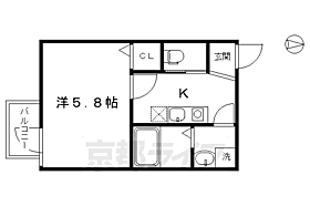 ＧＡＲＮＥＴ　ＲＥＳＩＤＥＮＣＥ　ＭＩＹＡ 202 ｜ 京都府京都市東山区福稲柿本町（賃貸マンション1K・2階・20.15㎡） その2