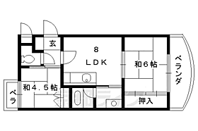 シャンブル 301 ｜ 京都府京都市伏見区深草善導寺町（賃貸マンション2LDK・3階・41.62㎡） その2