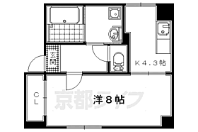 京都府宇治市宇治弐番（賃貸マンション1K・3階・32.55㎡） その2