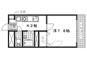 京都府宇治市宇治乙方（賃貸マンション1K・3階・25.92㎡） その2