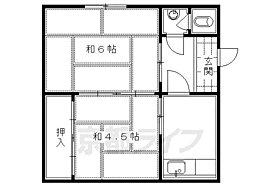 大薮荘 2-2F ｜ 京都府京都市伏見区深草瓦町（賃貸アパート2K・2階・32.00㎡） その2