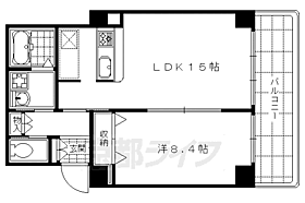 Ｃａｂｉｎ　三条　ＡＱＵＡ 502 ｜ 京都府京都市東山区大和大路通三条下ル2丁目新五軒町（賃貸マンション1LDK・5階・53.86㎡） その2