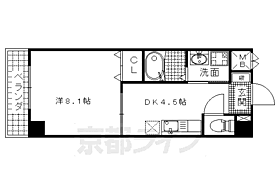 レクサス深草1号館（ベルヴィ56） 206 ｜ 京都府京都市伏見区深草西浦町8丁目（賃貸マンション1DK・2階・27.14㎡） その2