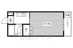 クレアトール23 208 ｜ 京都府京都市伏見区向島津田町（賃貸マンション1K・2階・25.71㎡） その2