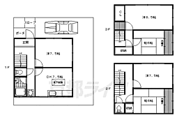 松井マンション 5DKの間取図画像