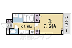 間取図画像 1K