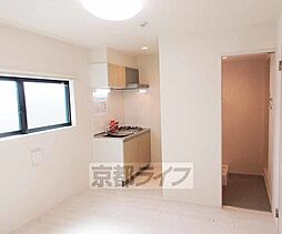 デルソーレ山科 202 2階1LDKのリビング/ダイニング