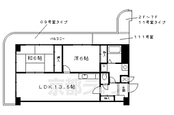 インペリアルパレスリバーサイド 4階