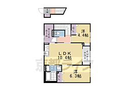 間取図画像 2SLDK