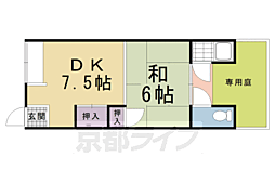 間取図画像 1DK