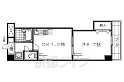 ルネッサ桃山 1階/102
