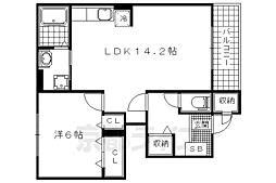 ベルフィオーレ 1LDKの間取図画像